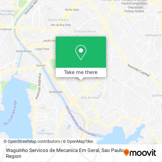 Waguinho Servicos de Mecanica Em Geral map