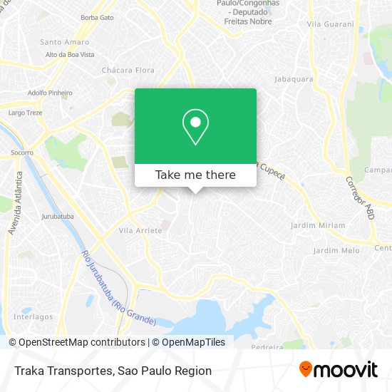 Traka Transportes map