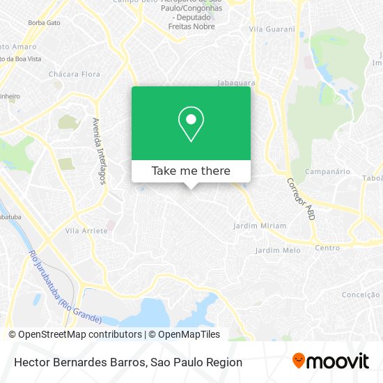 Mapa Hector Bernardes Barros