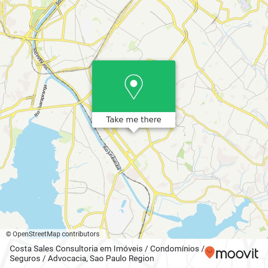Costa Sales Consultoria em  Imóveis / Condomínios / Seguros / Advocacia map