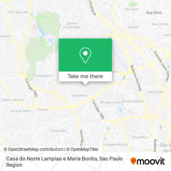 Casa do Norte Lampiao e Maria Bonita map