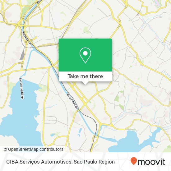 GIBA Serviços Automotivos map