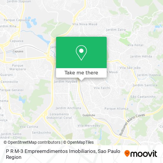 Mapa P R M-3 Empreemdimentos Imobiliarios