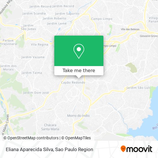 Eliana Aparecida Silva map