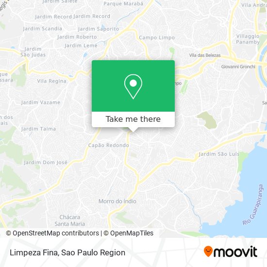 Limpeza Fina map