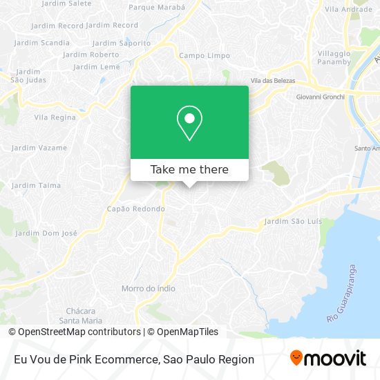 Eu Vou de Pink Ecommerce map