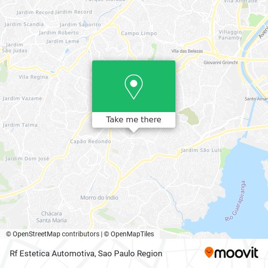 Mapa Rf Estetica Automotiva