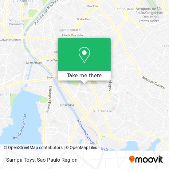 Mapa Sampa Toys