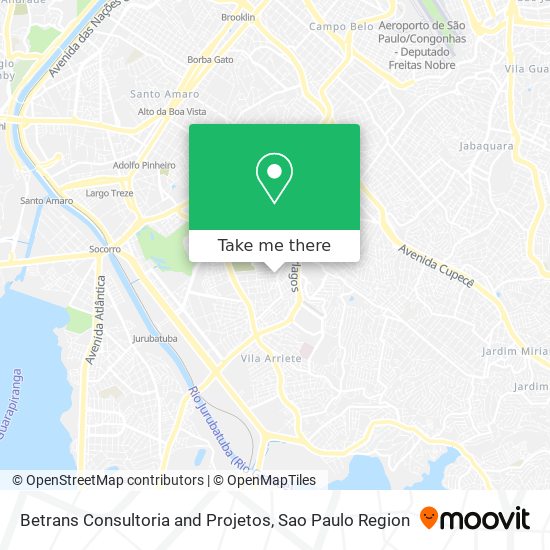 Betrans Consultoria and Projetos map