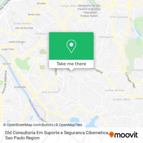 Dld Consultoria Em Suporte e Seguranca Cibernetica map