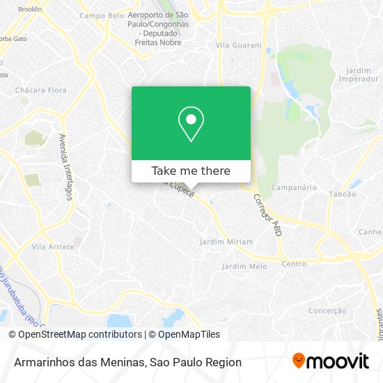 Armarinhos das Meninas map