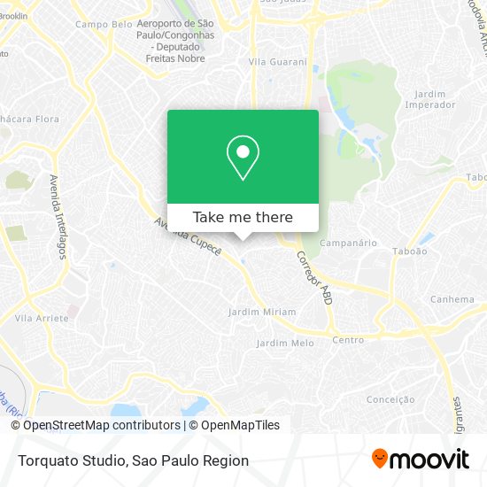 Torquato Studio map