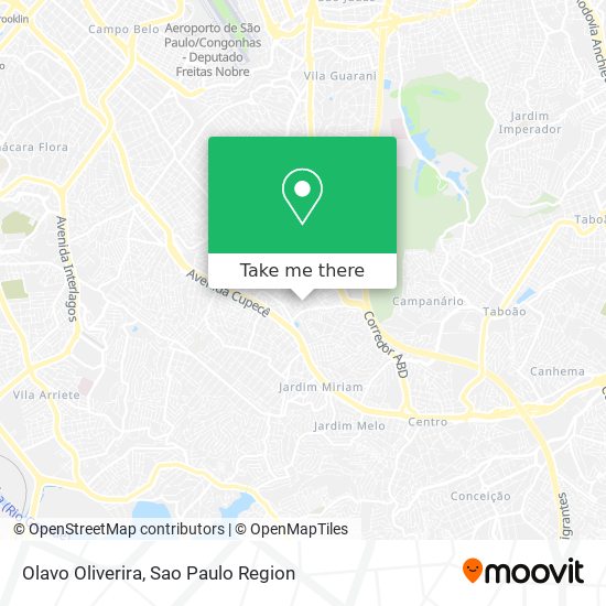 Olavo Oliverira map