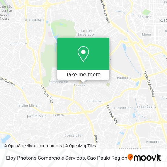 Eloy Photons Comercio e Servicos map