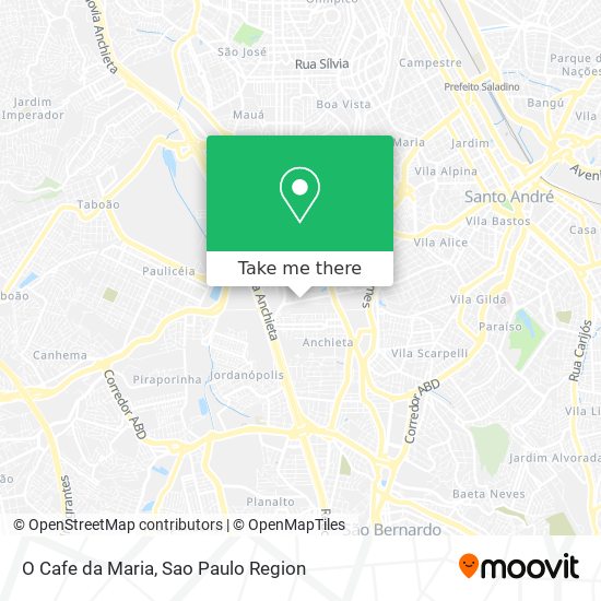 O Cafe da Maria map