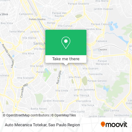 Auto Mecanica Totekar map