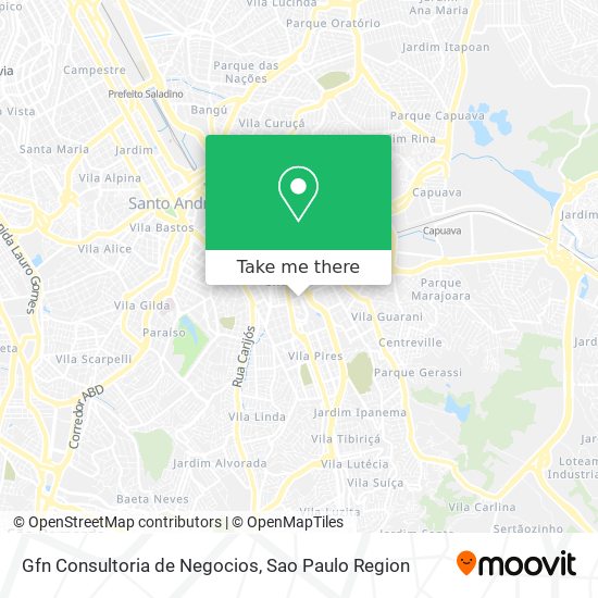 Gfn Consultoria de Negocios map