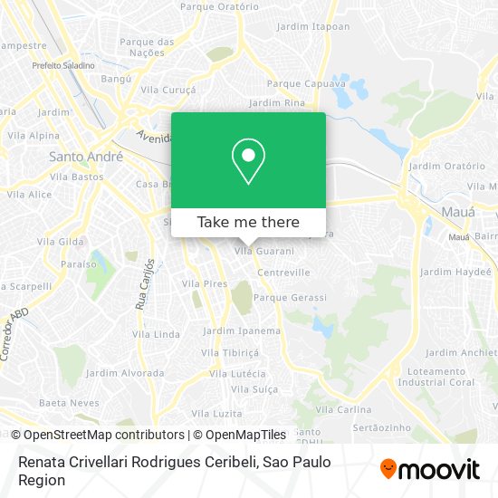 Renata Crivellari Rodrigues Ceribeli map