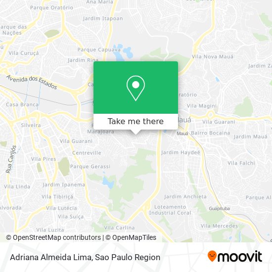 Mapa Adriana Almeida Lima