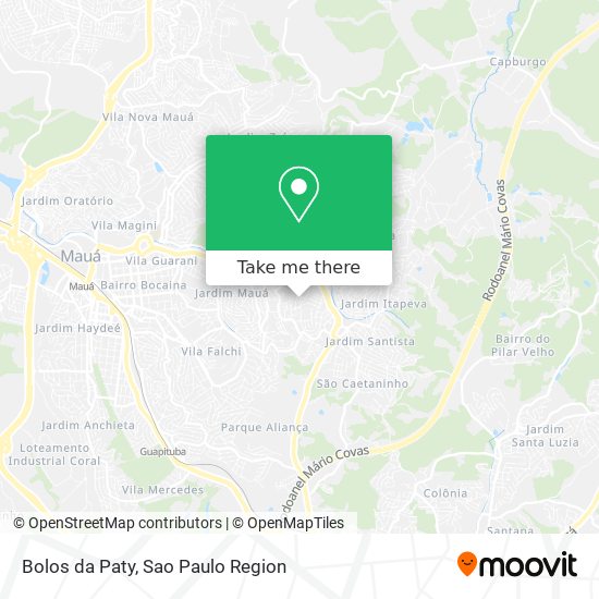 Mapa Bolos da Paty