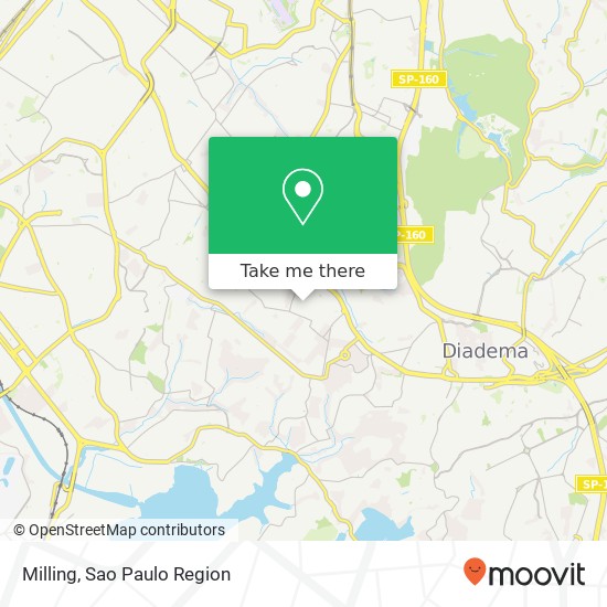 Mapa Milling