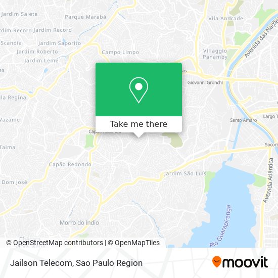 Mapa Jailson Telecom