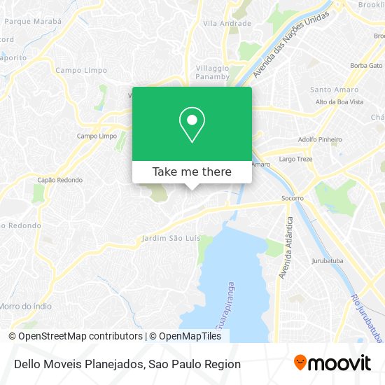 Dello Moveis Planejados map