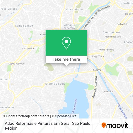 Adao Reformas e Pinturas Em Geral map