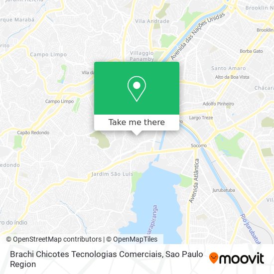 Mapa Brachi Chicotes Tecnologias Comerciais