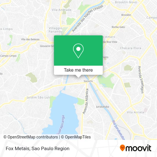 Fox Metais map