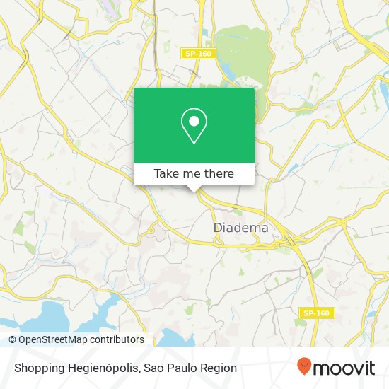 Mapa Shopping Hegienópolis