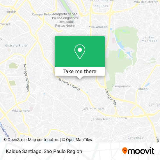 Kaique Santiago map