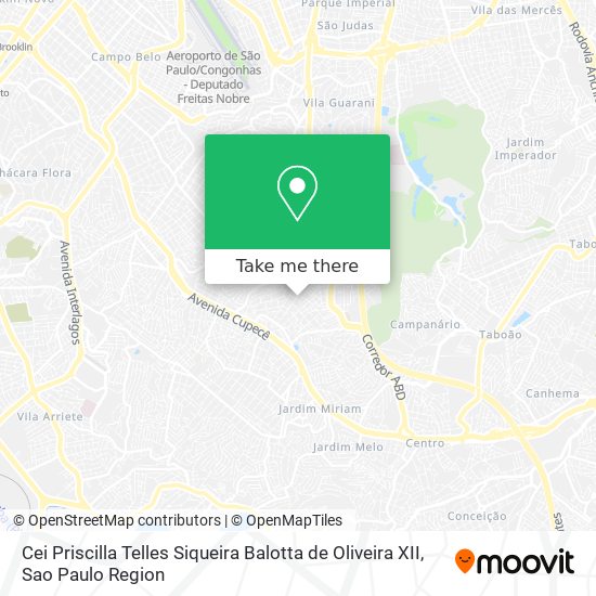 Cei Priscilla Telles Siqueira Balotta de Oliveira XII map