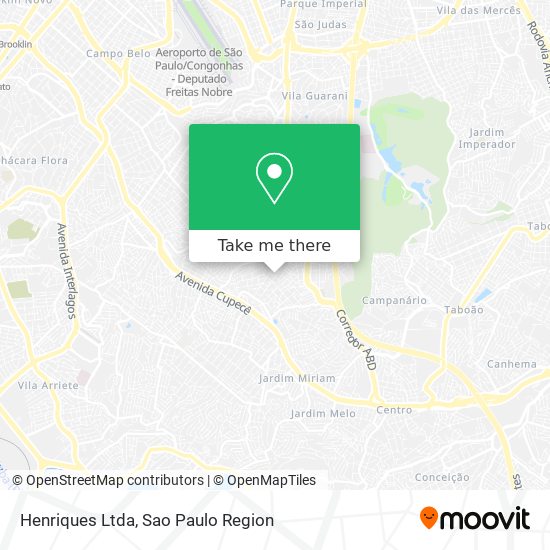 Henriques Ltda map