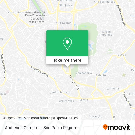 Andressa Comercio map