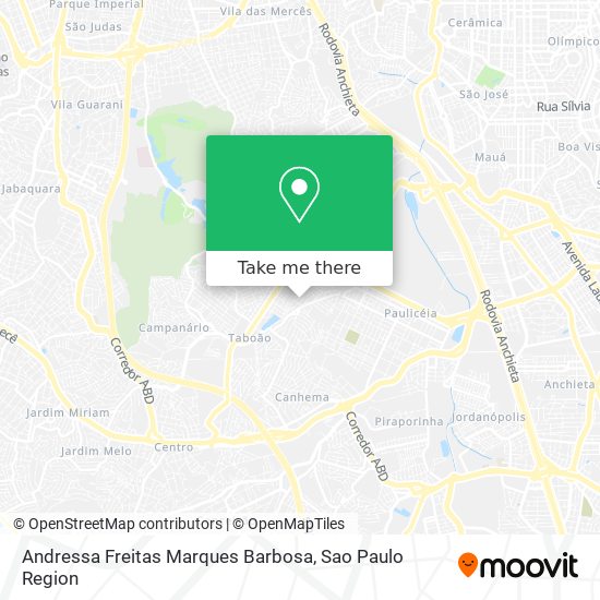 Mapa Andressa Freitas Marques Barbosa