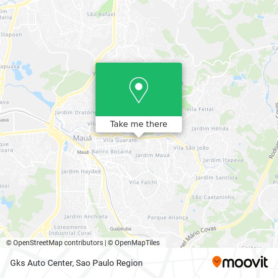 Mapa Gks Auto Center