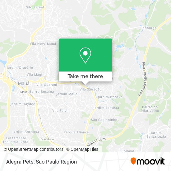 Alegra Pets map