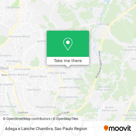 Adega e Lanche Chambra map