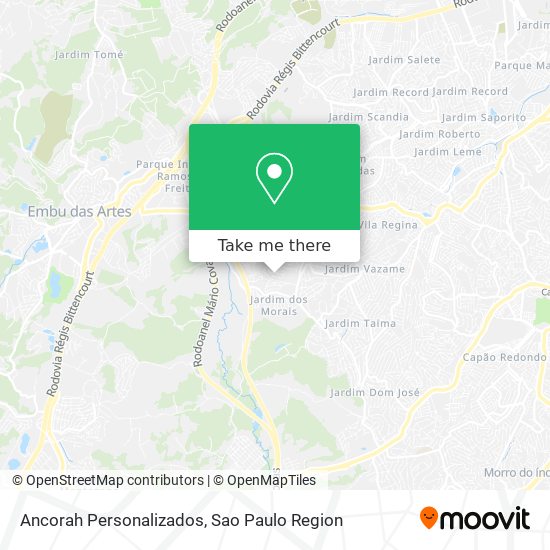 Mapa Ancorah Personalizados