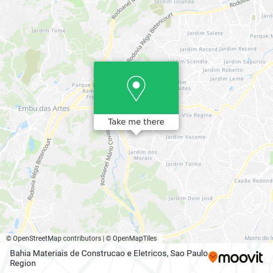 Bahia Materiais de Construcao e Eletricos map