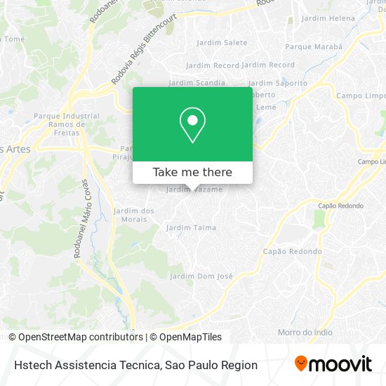 Mapa Hstech Assistencia Tecnica