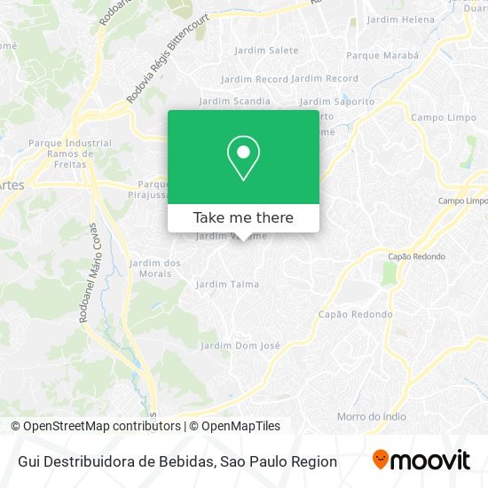 Gui Destribuidora de Bebidas map