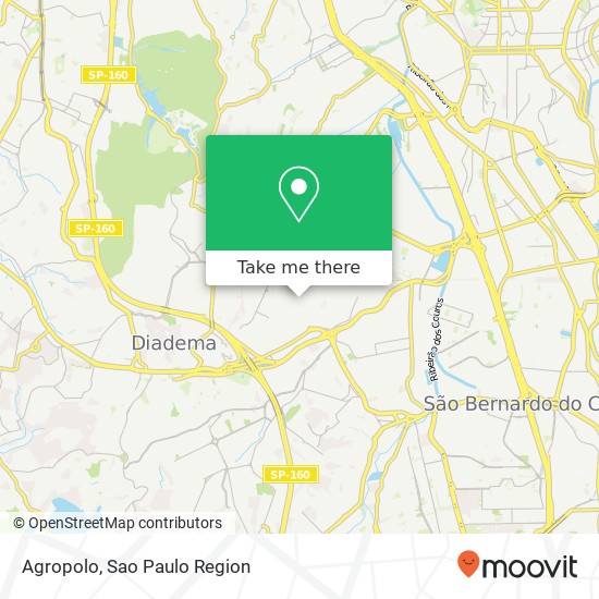 Agropolo map
