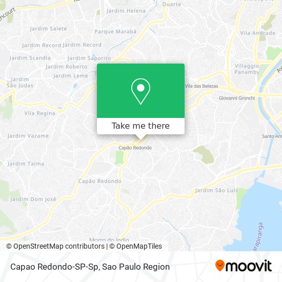 Mapa Capao Redondo-SP-Sp