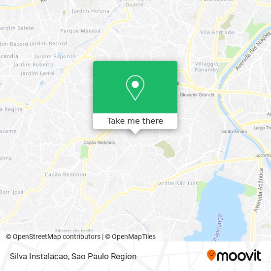 Mapa Silva Instalacao