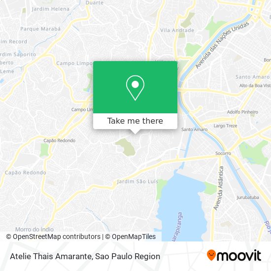 Atelie Thais Amarante map
