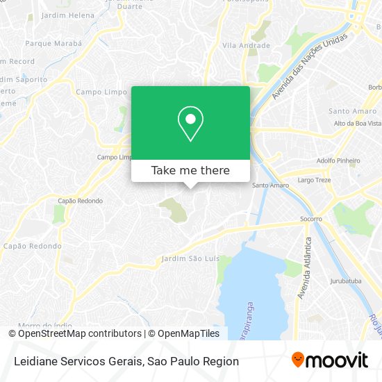 Leidiane Servicos Gerais map