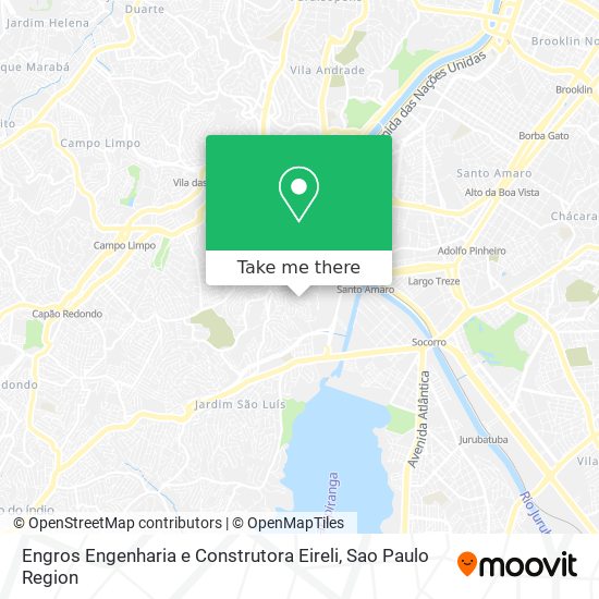 Engros Engenharia e Construtora Eireli map