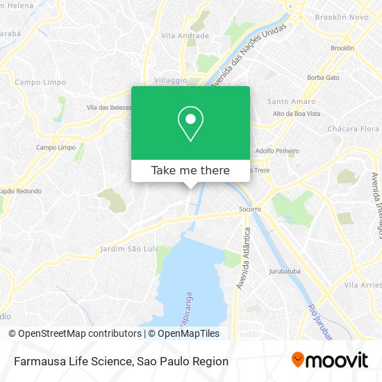 Farmausa Life Science map